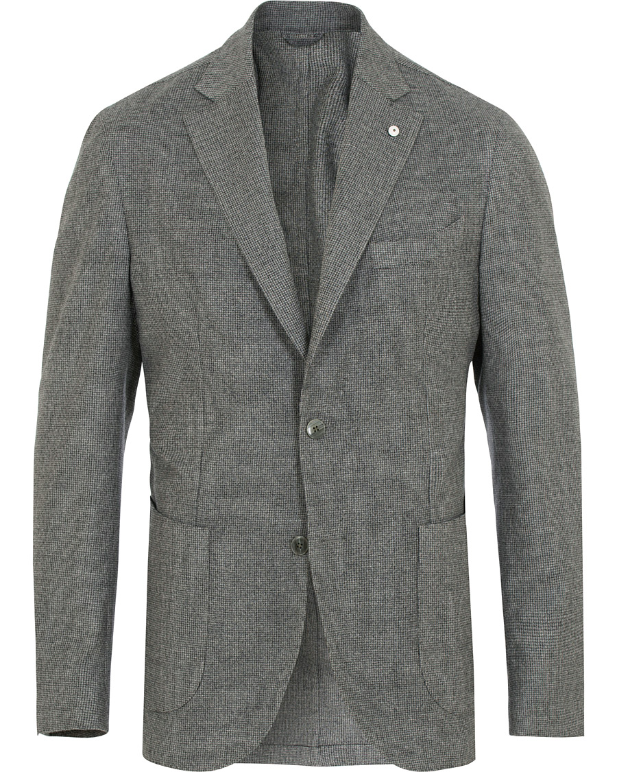 Herre | Blazere & jakker | L.B.M. 1911 | Jack Regular Fit Micro Tooth Blazer Light Grey