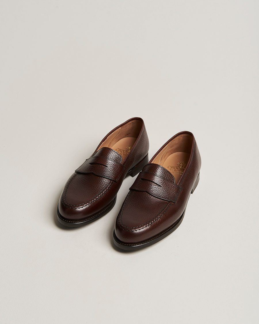 Herre | Sko | Crockett & Jones | Boston City Sole Dark Brown Calf