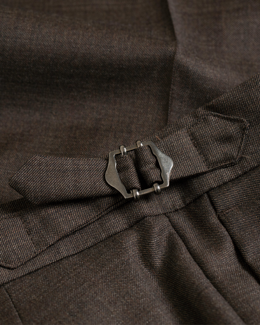 Herre | Bukser | Morris Heritage | Jason Structured Trousers Brown