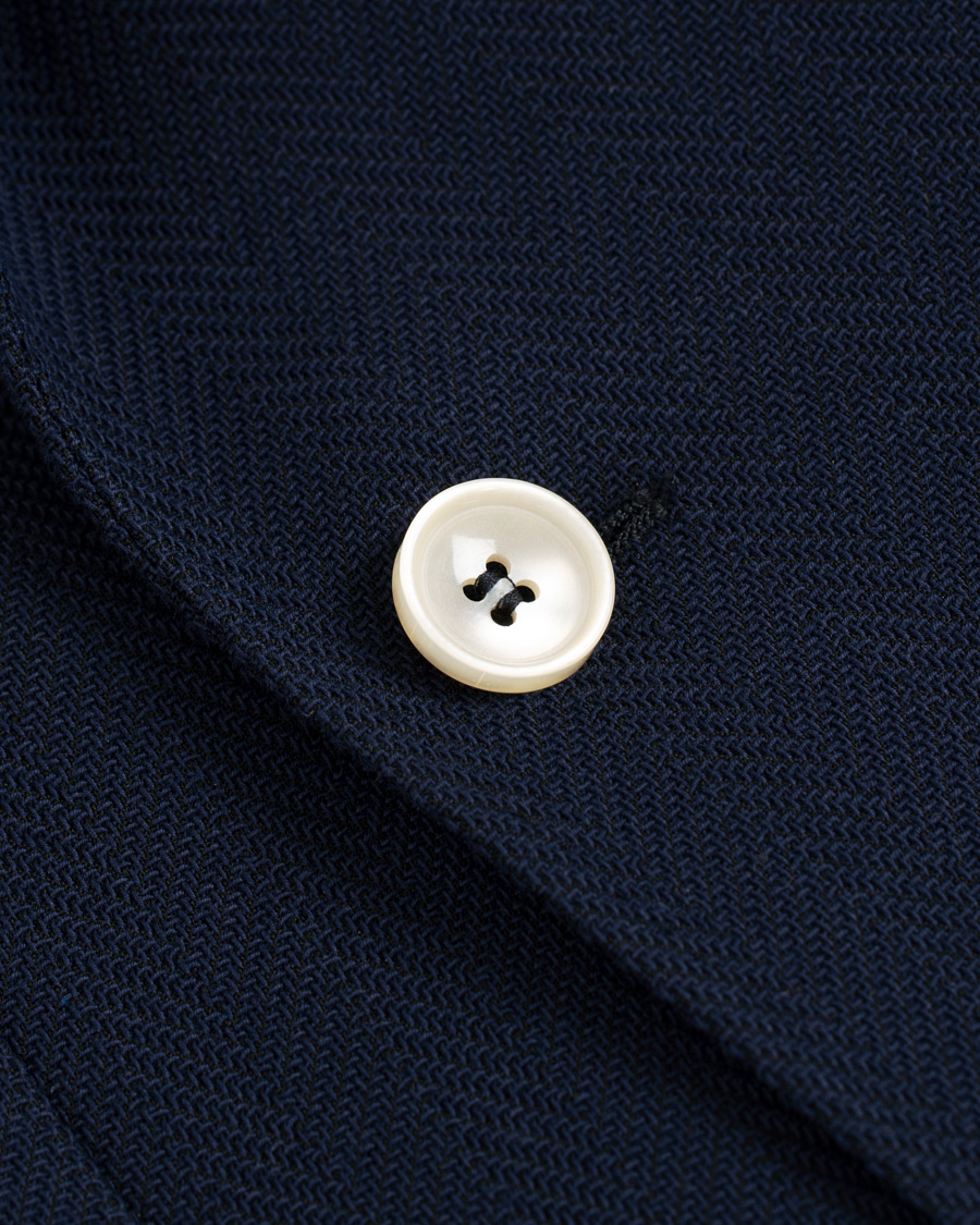 Herre | Blazere & jakker | Morris Heritage | Grant Fishbone Double Breasted Blazer Navy