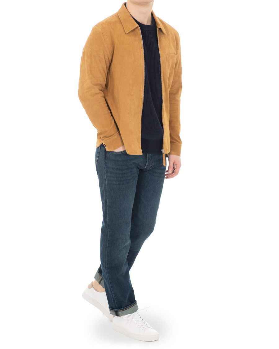 Our legacy clearance suede zip shirt