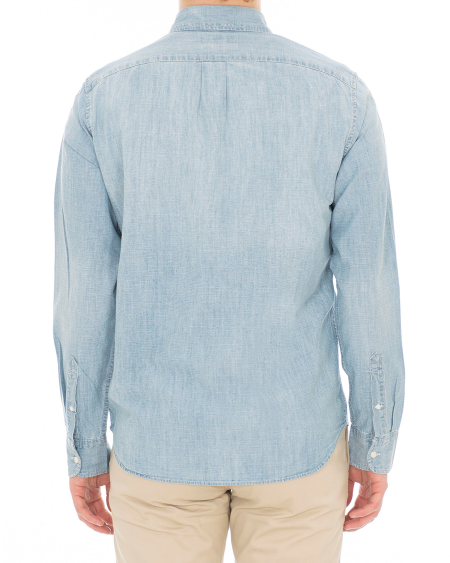 Herre | Skjorter | J.Crew | Slim Fit Chambray Shirt Light Wash