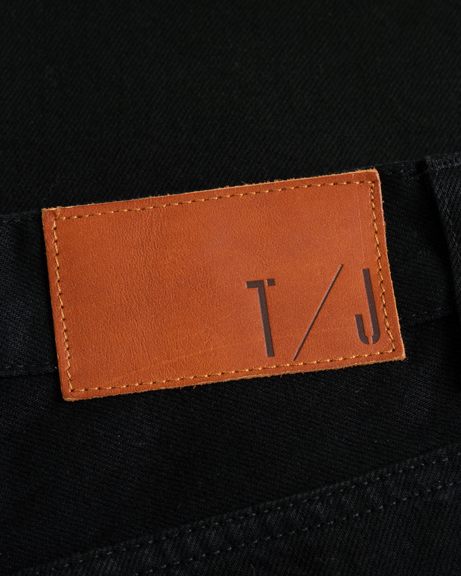Herre | Jeans | Tiger of Sweden Jeans | Jud Selvedge Cropped Jeans Black