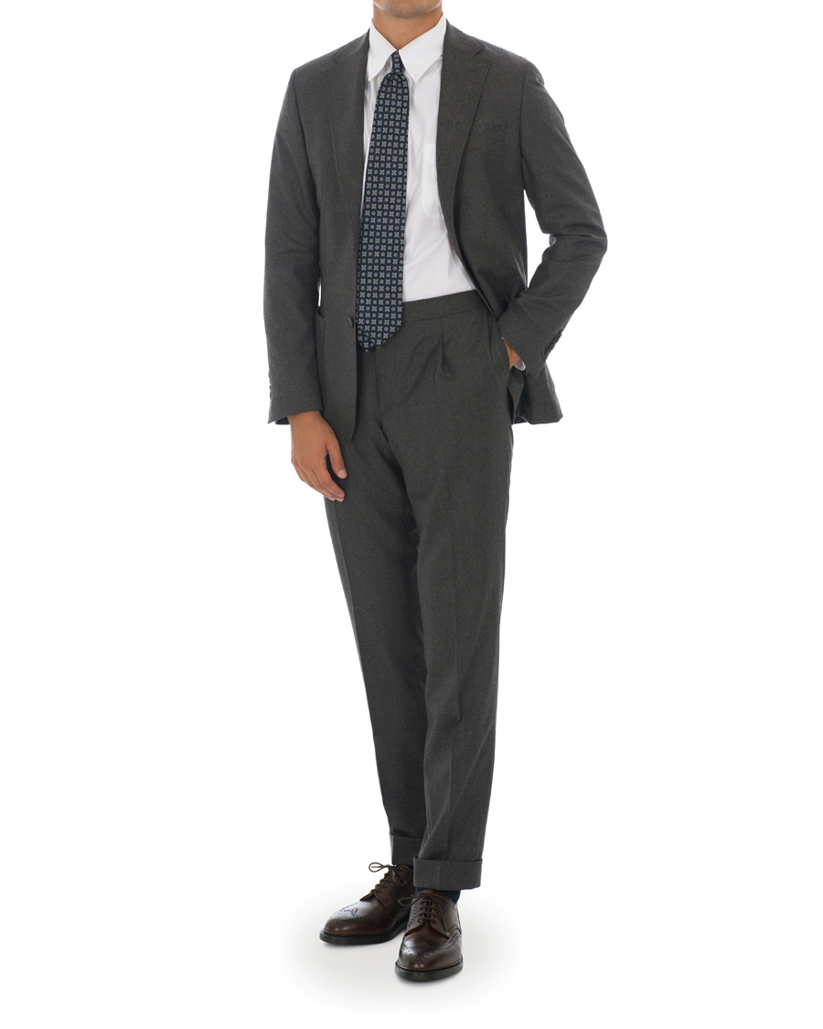 Herre | Blazere & jakker | Morris Heritage | Mike Patch Pocket Flannel Blazer Brown