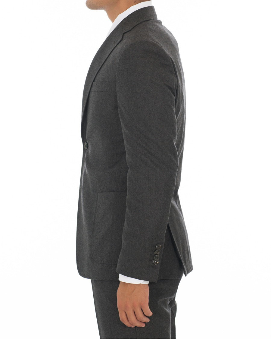 Herre | Blazere & jakker | Morris Heritage | Mike Patch Pocket Flannel Blazer Brown