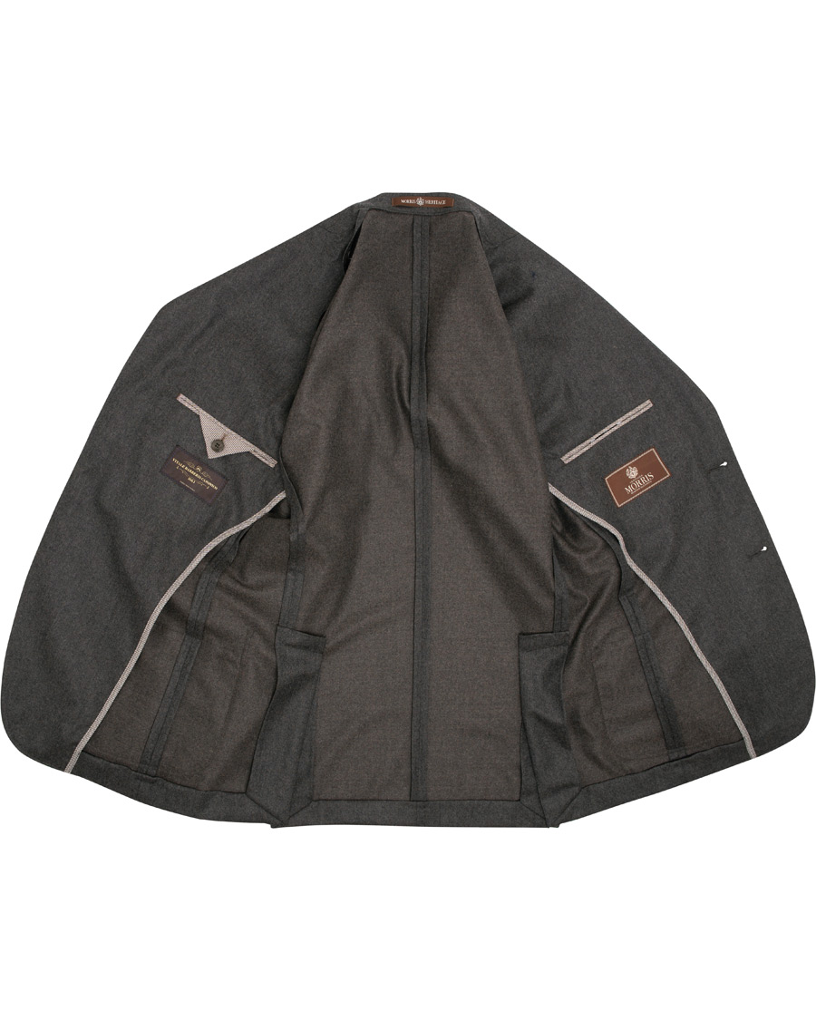 Herre | Blazere & jakker | Morris Heritage | Mike Patch Pocket Flannel Blazer Brown
