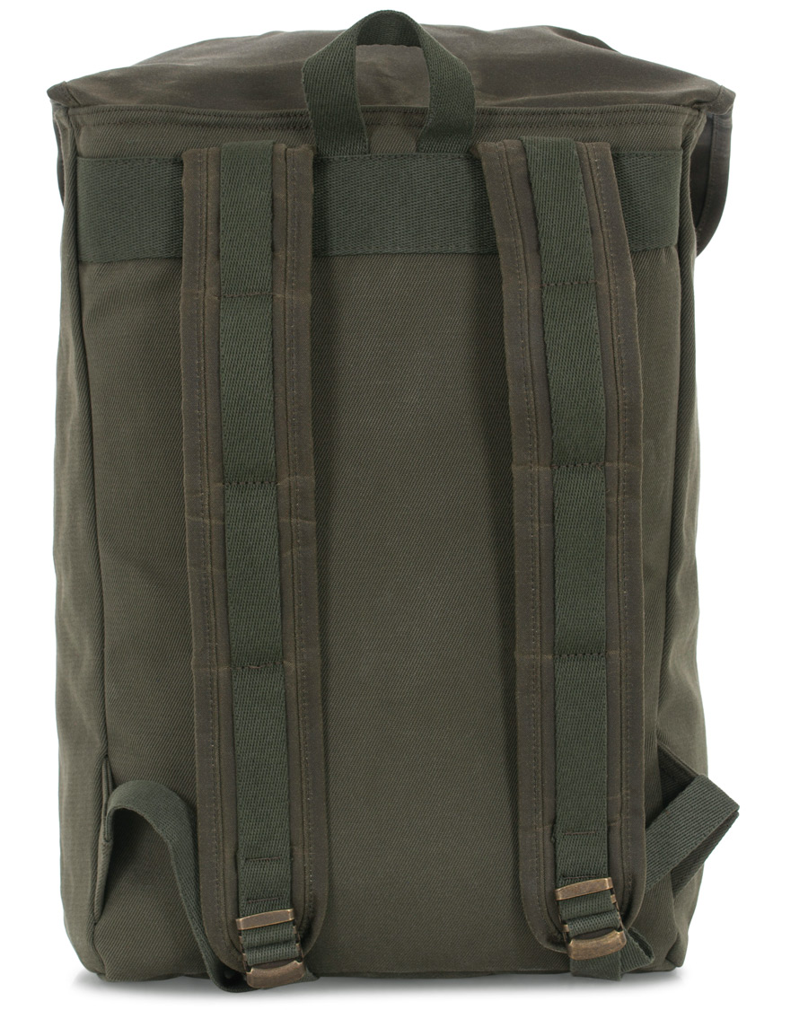 Filson Rugged Twill Ranger Backpack Otter Green Canvas CareOfCarl