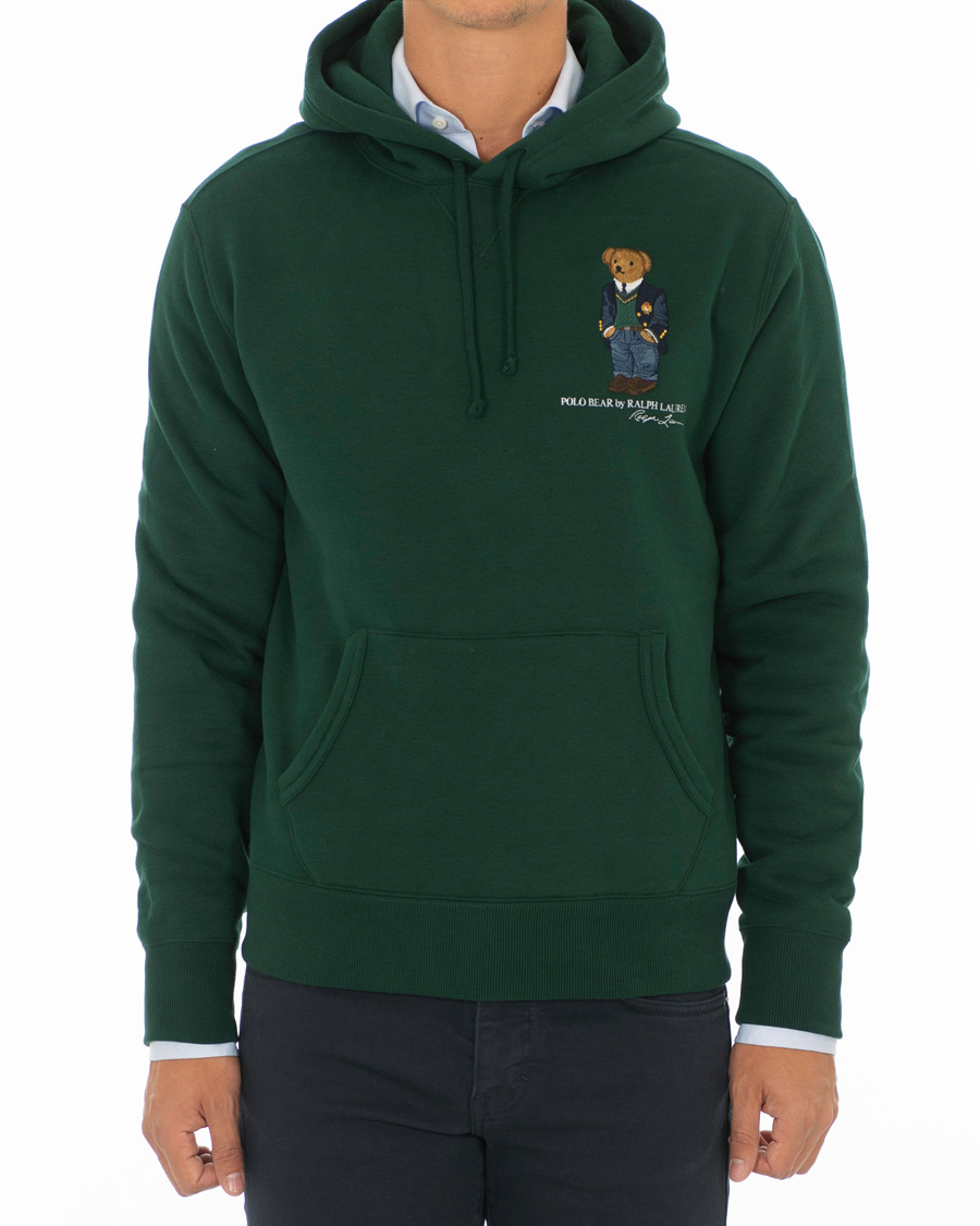 Polo bear hotsell hoodie green