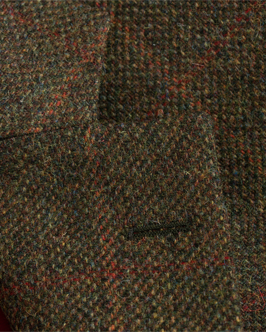Herre | Blazere & jakker | Walker Slater | Edward Tweed Windowpane Blazer Green