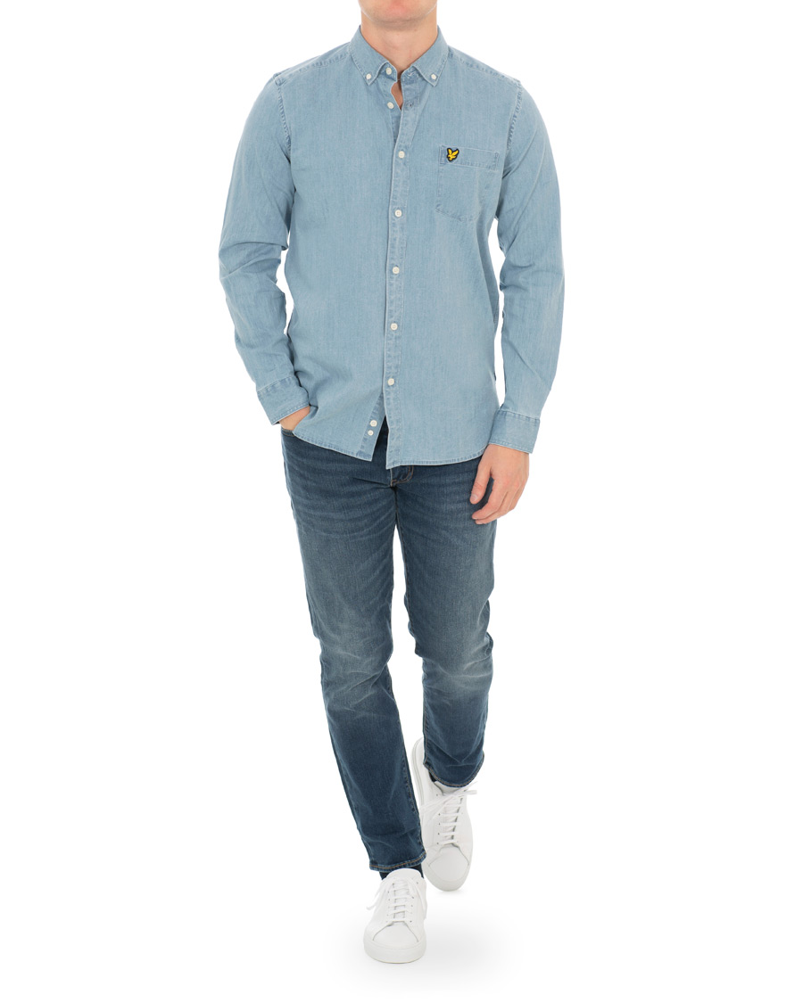 Lyle and store scott denim shirt