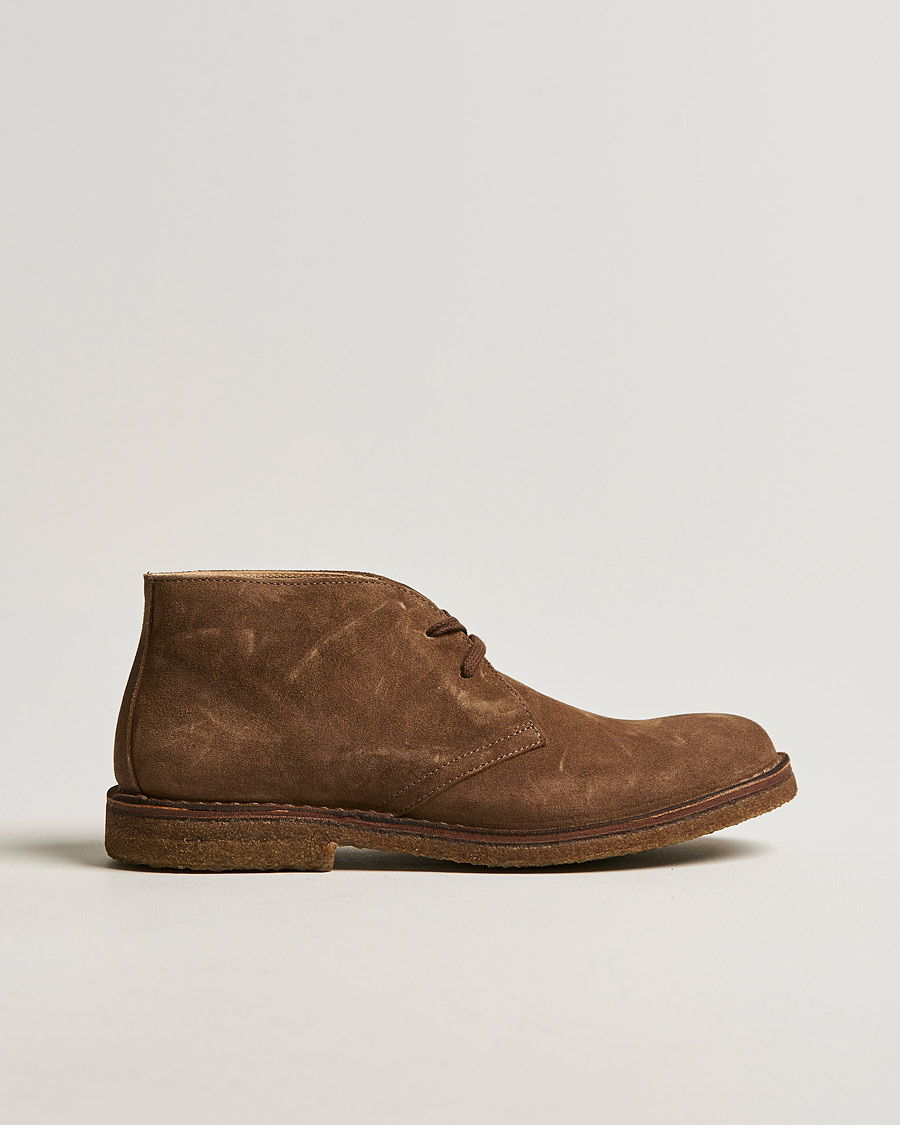 Antagelser, antagelser. Gætte trojansk hest dybtgående Astorflex Greenflex Desert Boot Dark Khaki Suede - CareOfCarl.dk