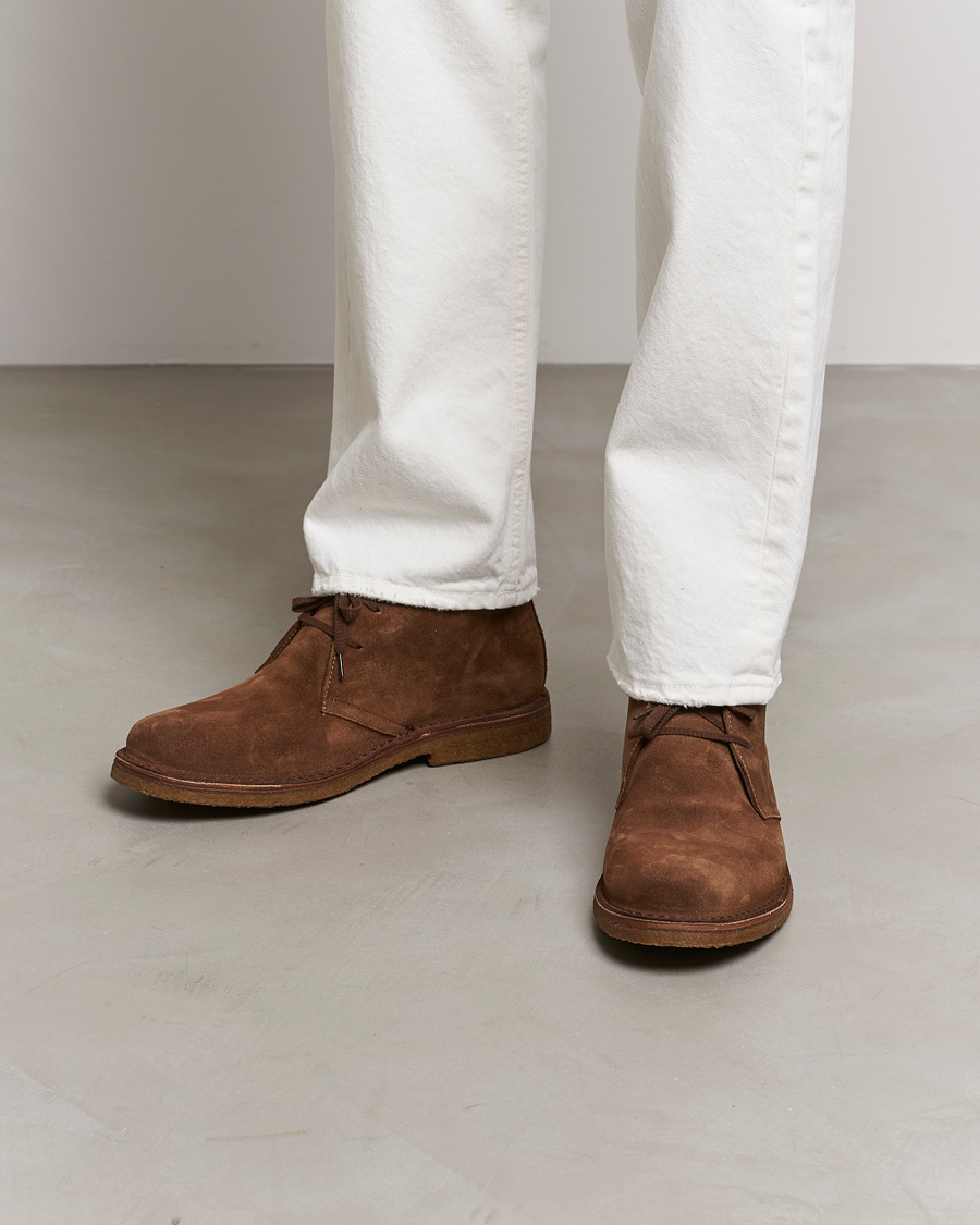 Antagelser, antagelser. Gætte trojansk hest dybtgående Astorflex Greenflex Desert Boot Dark Khaki Suede - CareOfCarl.dk