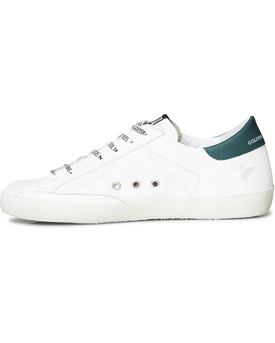 Herre | Golden Goose Deluxe Brand Black Star Canvas Superstar Sneaker White | Golden Goose | Deluxe Brand Black Star Canvas Superstar Sneaker White
