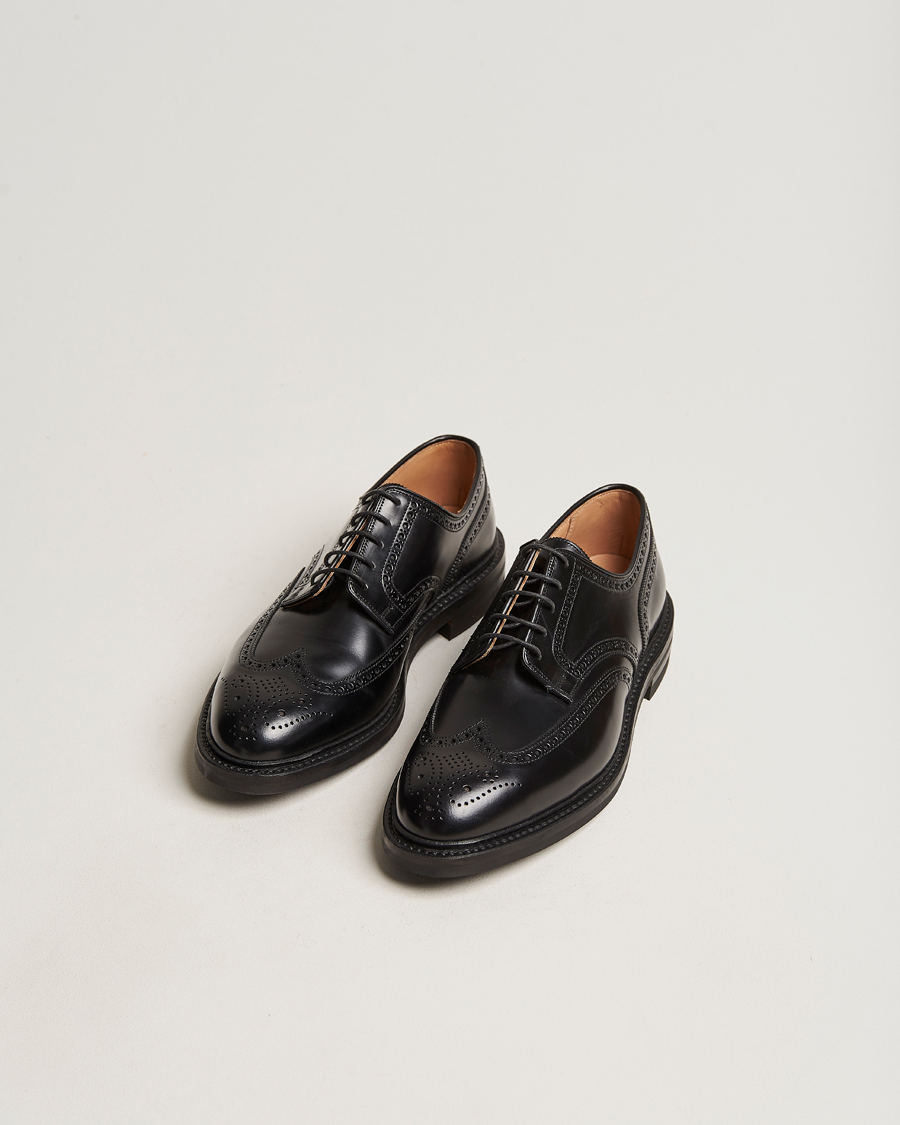 Herre | Sko | Crockett & Jones | Pembroke Derbys Black Calf