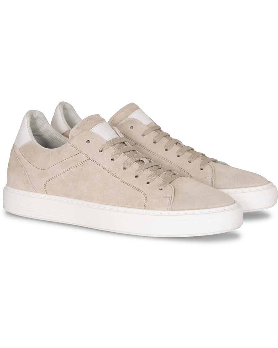 Herre | Brunello Cucinelli Classic Sneakers Light Grey Suede | Brunello Cucinelli | Classic Sneakers Light Grey Suede