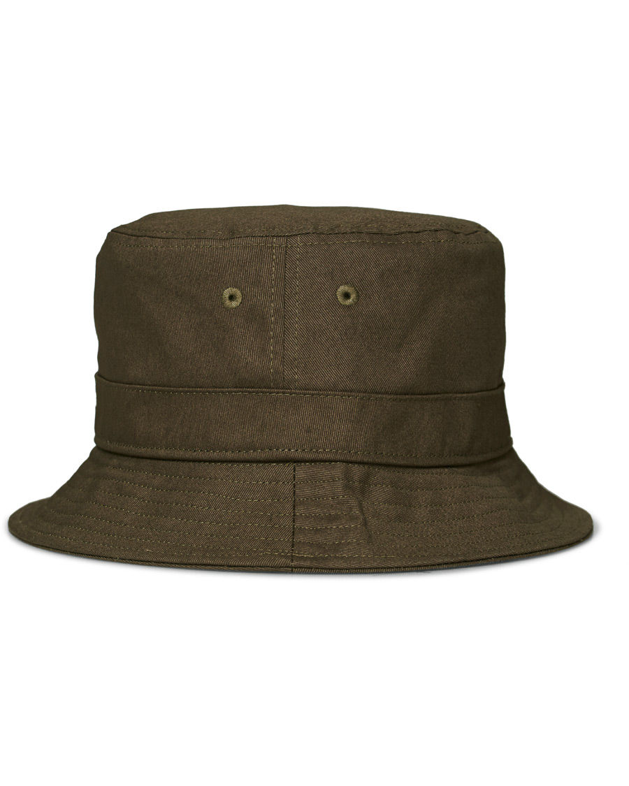 Barbour Lifestyle Cascade Bucket Hat Olive - CareOfCarl.dk