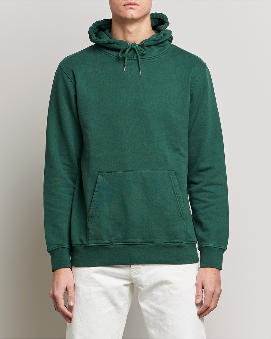 Herre | Colorful Standard | Colorful Standard | Classic Organic Hood Emerald Green