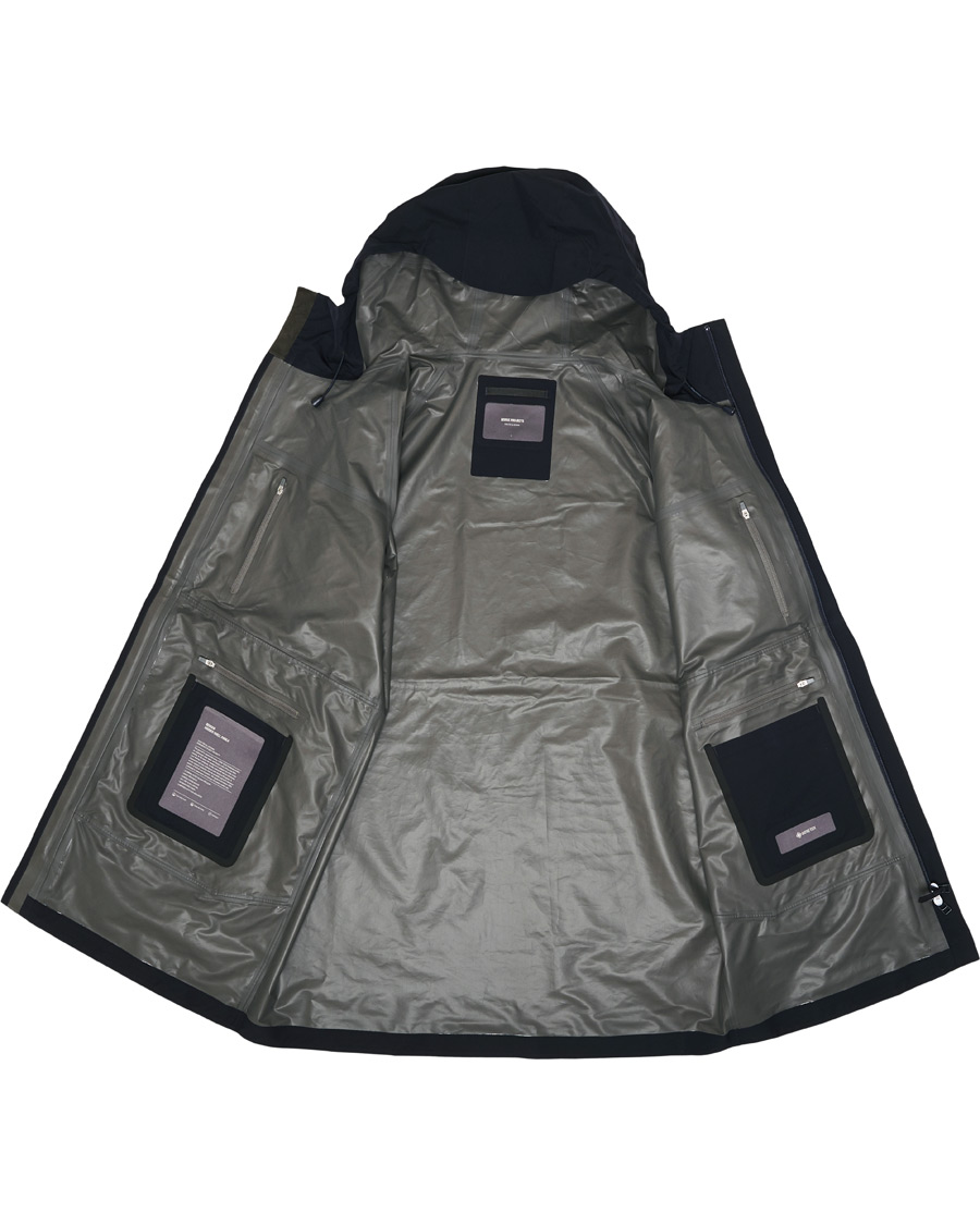 Herre | Jakker | Norse Projects | Bergen Shell Gore-Tex 2.0 Jacket Dark Navy