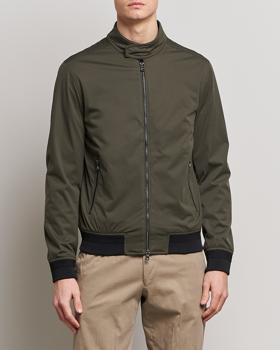 Herre |  | Oscar Jacobson | Harris Harrington Nylon Jacket Green