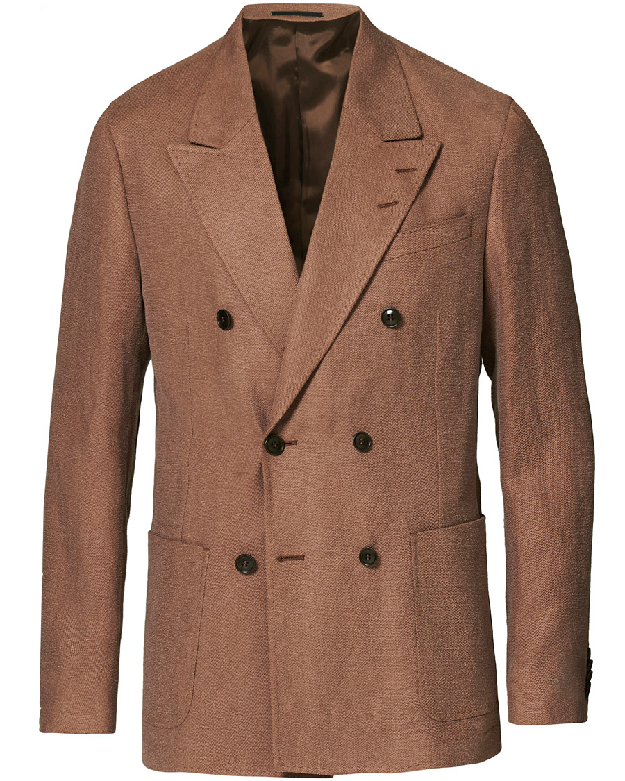 Herre | Blazere & jakker | Tiger of Sweden | Giacca Double Breasted Blazer Potato