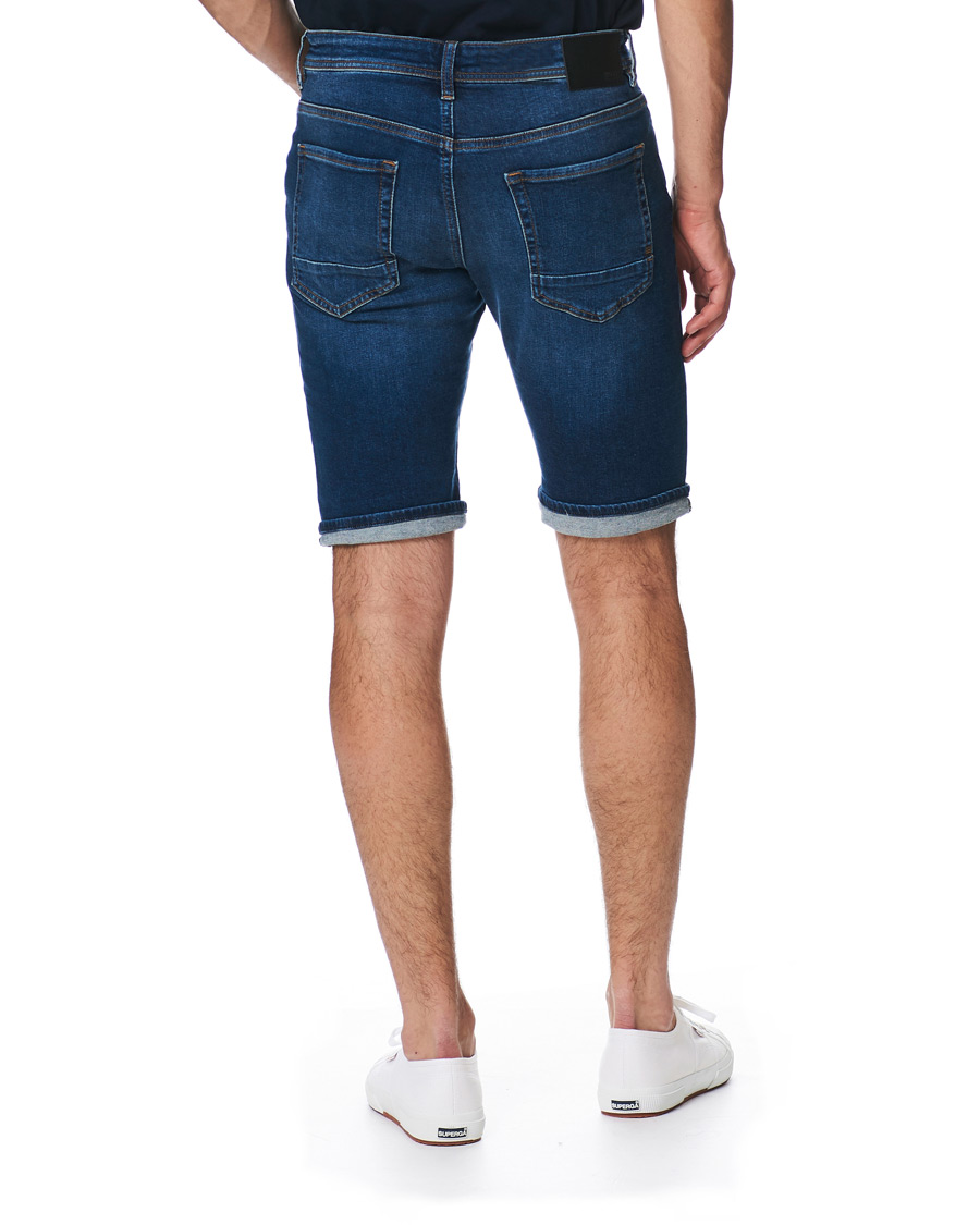 Herre | Shorts | BOSS ORANGE | BOSS Casual Taber Stretch Denim Shorts Navy