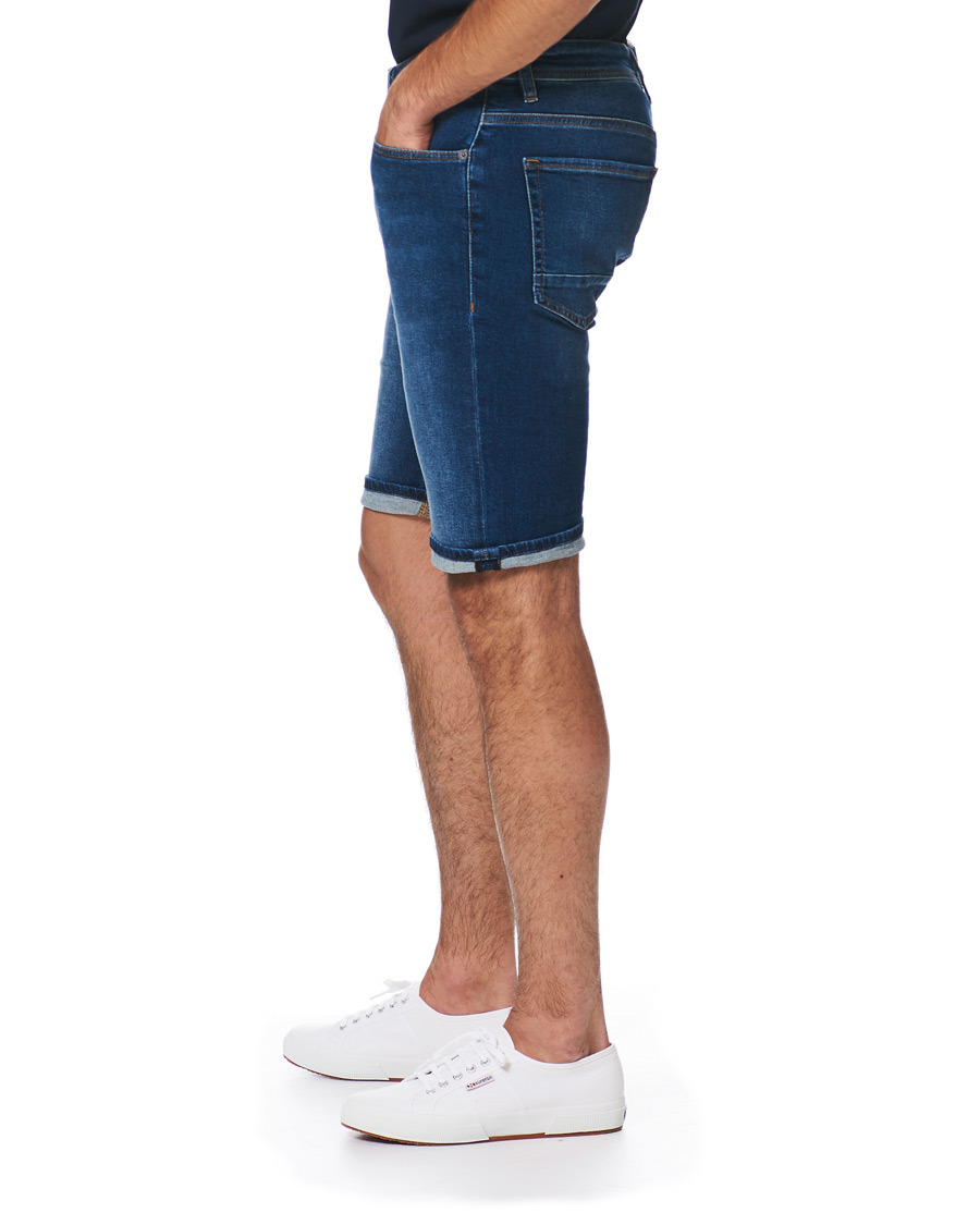 Herre | Shorts | BOSS ORANGE | BOSS Casual Taber Stretch Denim Shorts Navy