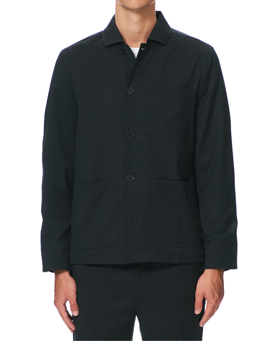 Filippa K - Louis Gabardine Jacket - Man - Blue - 52