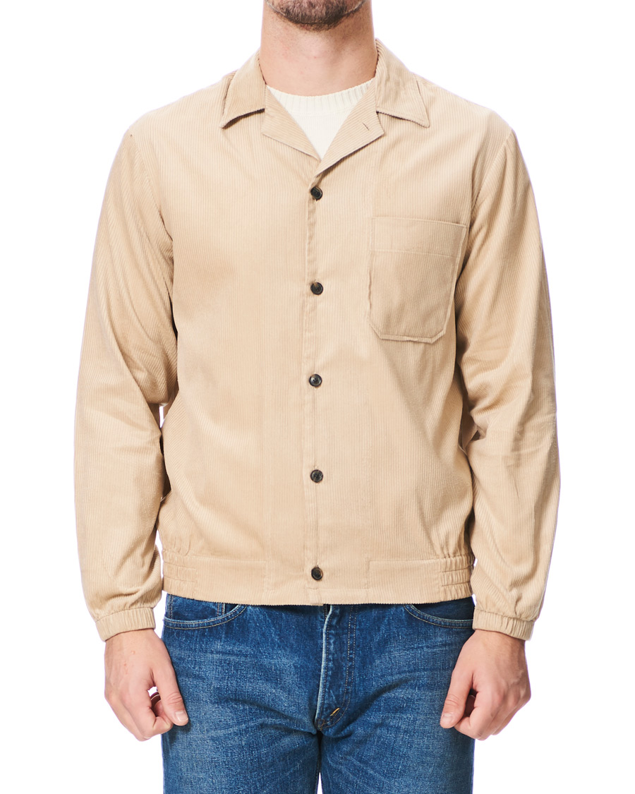 Camoshita Corduroy Blouson Beige CareOfCarl.dk