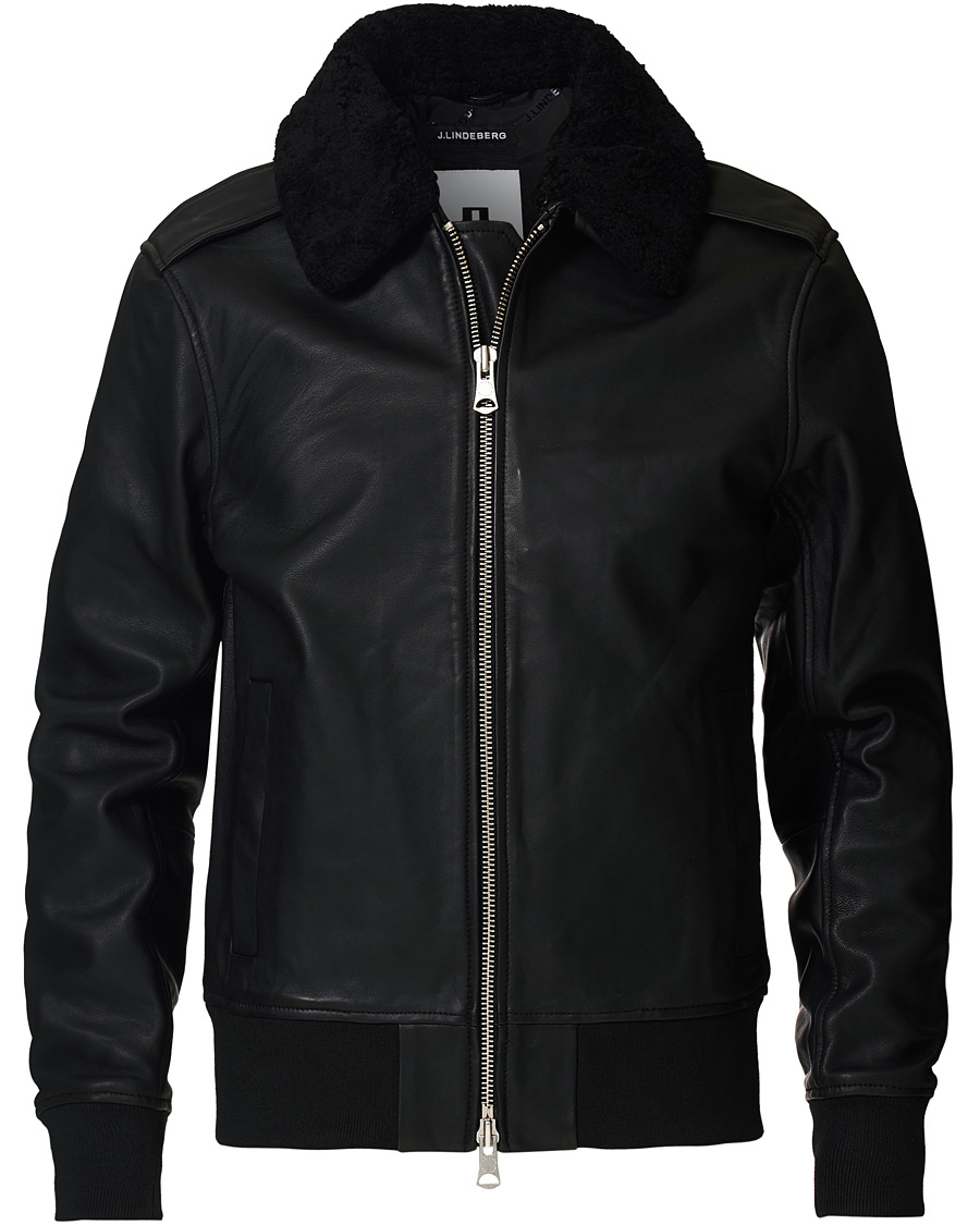 J lindeberg outlet shearling jacket