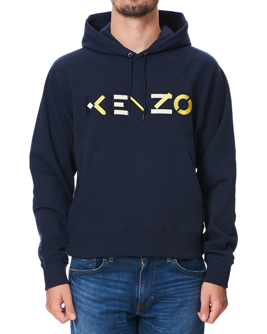 Kenzo multi logo on sale hoodie