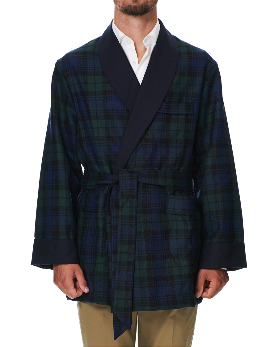 Derek rose shop smoking jacket