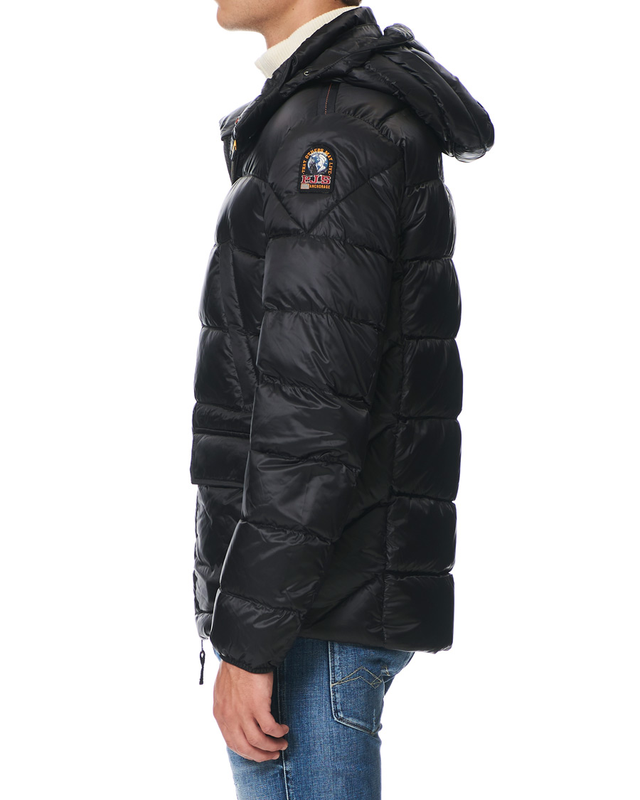 Parajumpers greg high gloss down hot sale jacket black