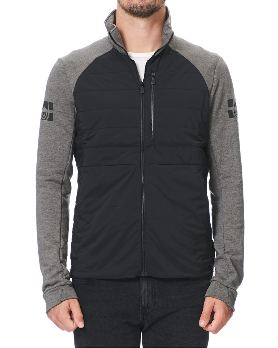 Sail Racing Race Tech Hybrid Full Zip Dark Grey Melange CareOfCarl