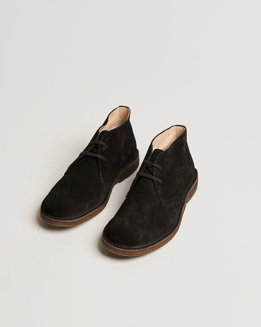 Herre | Støvler | Astorflex | Greenflex Desert Boot Black Suede