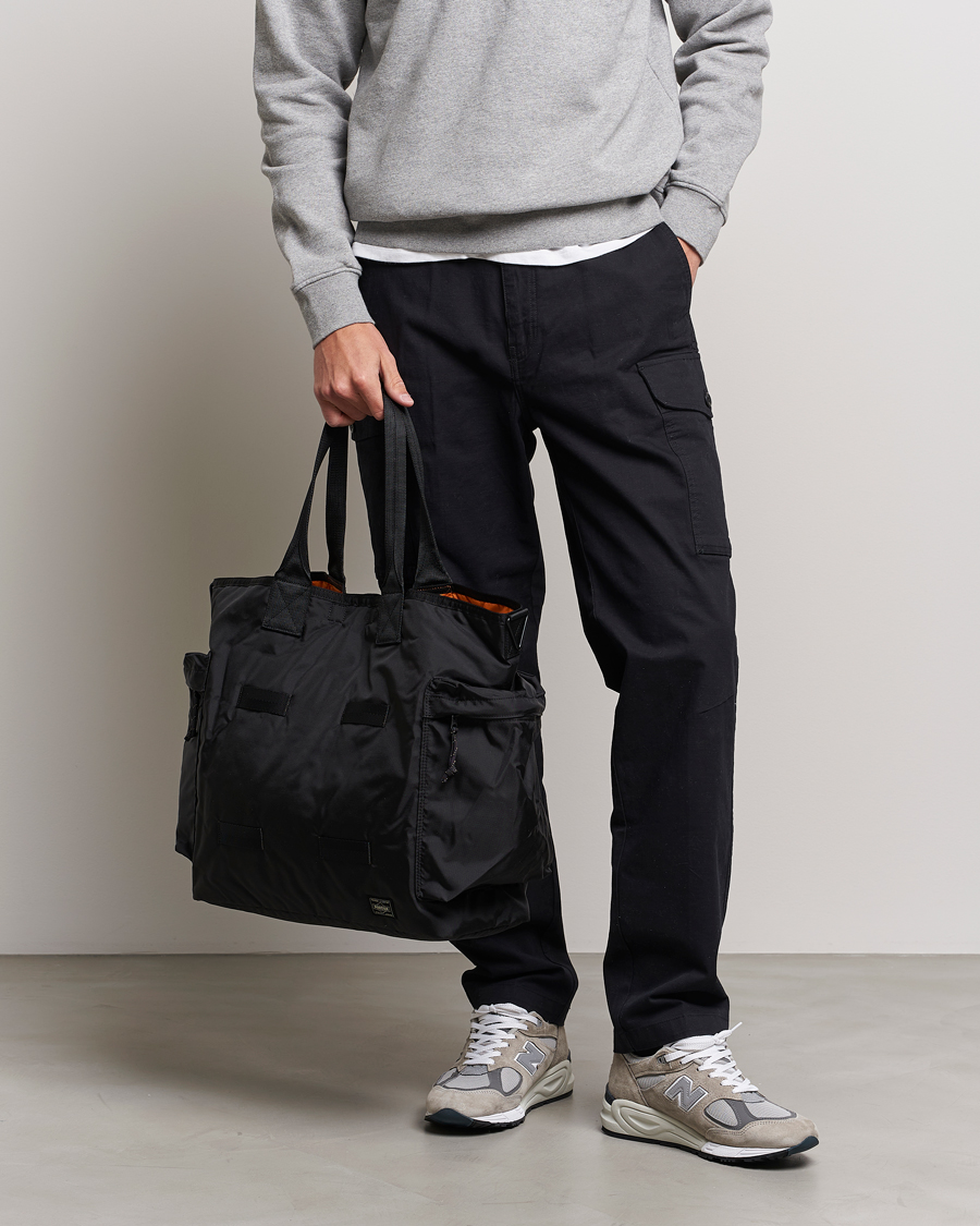 PORTER FORCE GRAY Ver. 2WAY TOTE BAG - トートバッグ