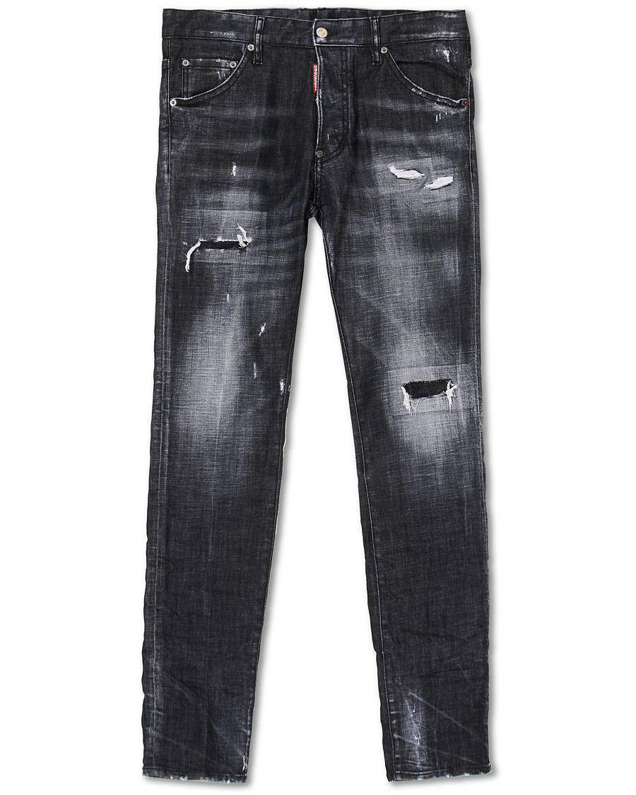 forråde Original afhængige Dsquared2 Cool Guy Jeans Black Wash - CareOfCarl.dk