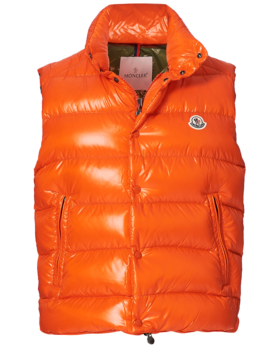 Moncler bodywarmer orange online