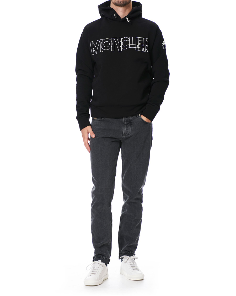 Herre | Trøjer | Moncler Grenoble | Scuba Logo Hoodie Black
