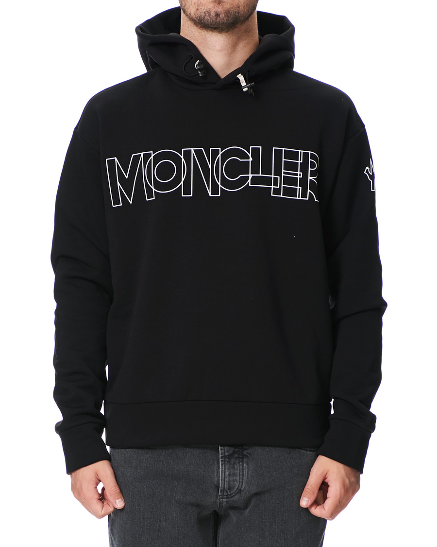 Herre | Trøjer | Moncler Grenoble | Scuba Logo Hoodie Black