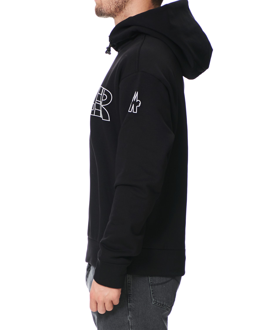 Herre | Trøjer | Moncler Grenoble | Scuba Logo Hoodie Black