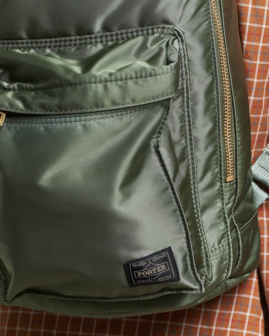 Herre | Porter-Yoshida & Co. Tanker Rucksack Sage Green | Porter-Yoshida & Co. | Tanker Rucksack Sage Green