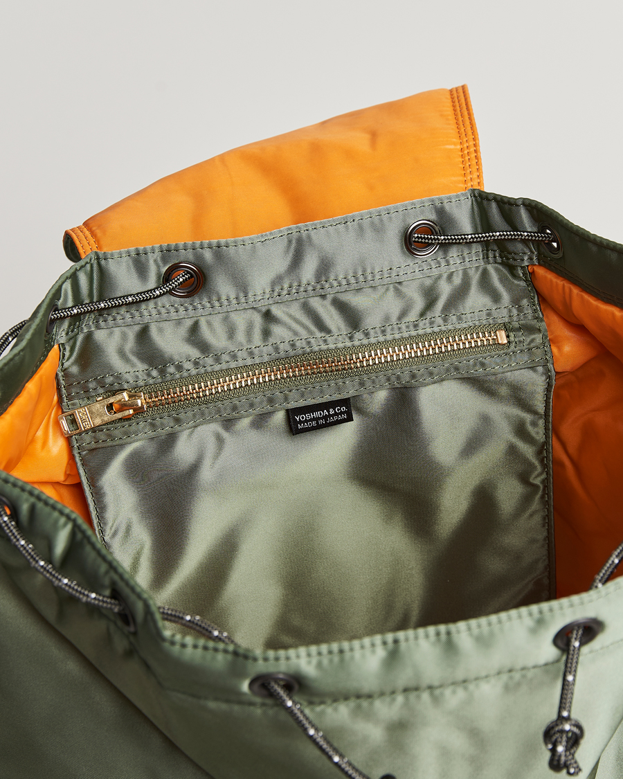 Herre | Porter-Yoshida & Co. Tanker Rucksack Sage Green | Porter-Yoshida & Co. | Tanker Rucksack Sage Green