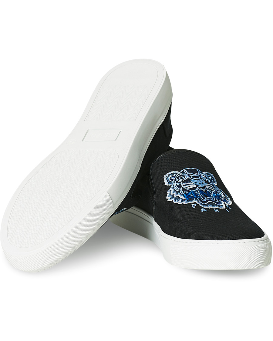 KENZO Tiger Slip On Sneaker Black CareOfCarl