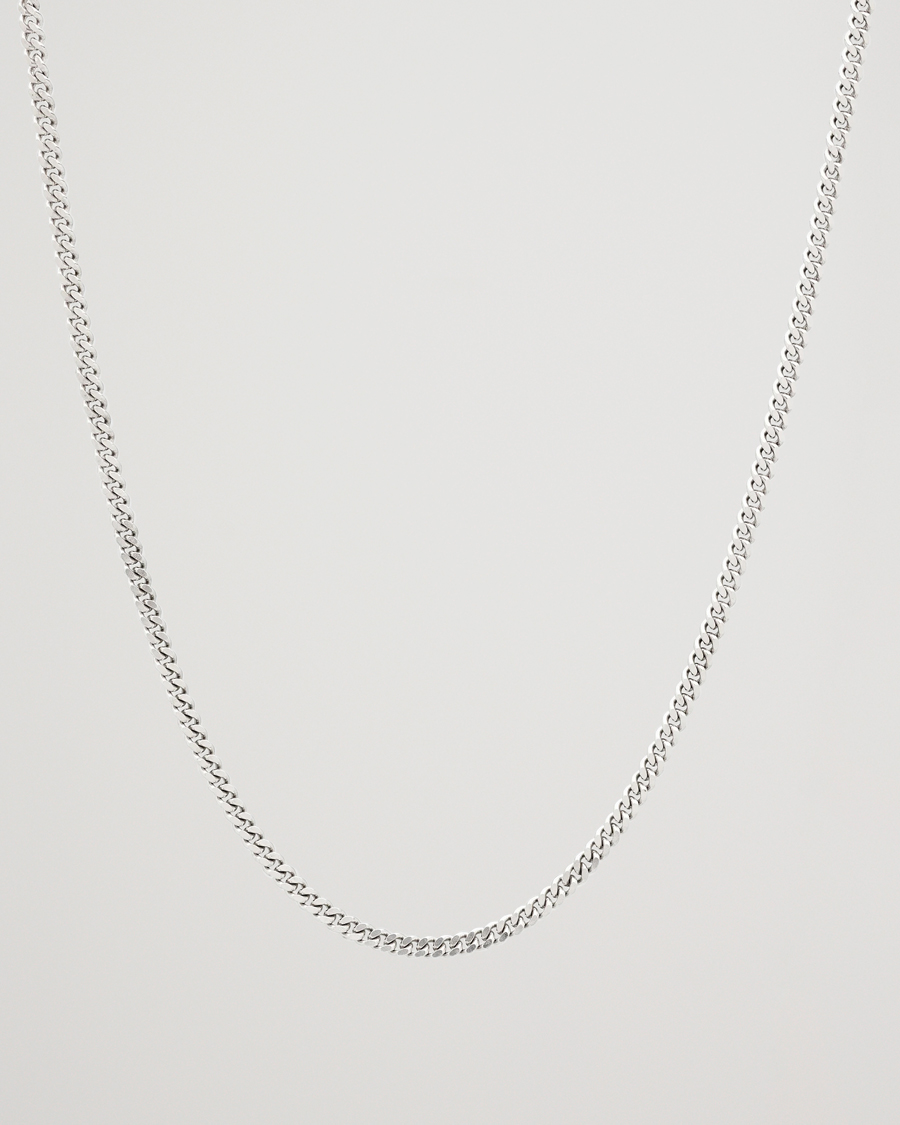 Tom Wood Curb Chain M Necklace Silver