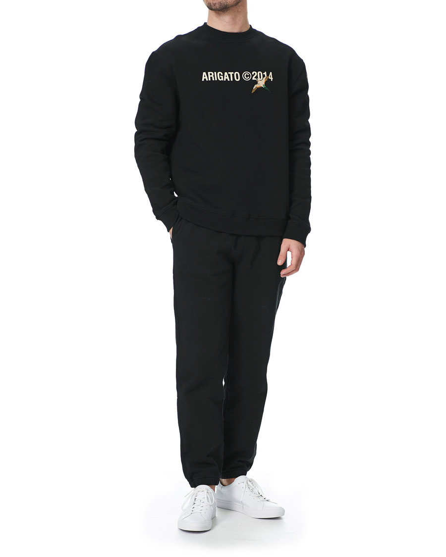 Axel Arigato Monogram Tori Bird Sweatshirt Black CareOfCarl.dk