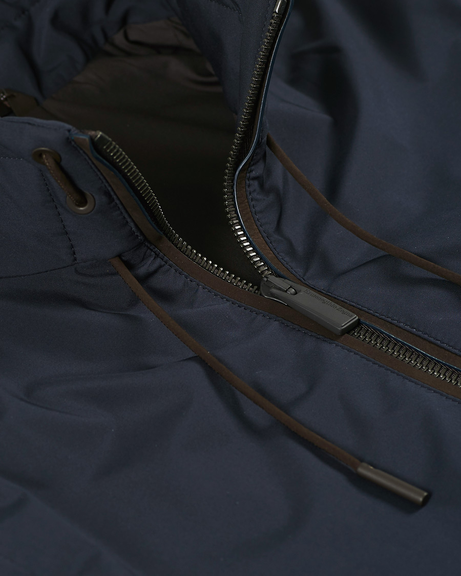 Herre | Jakker | Ermenegildo Zegna | Stratos Waterrepellent Microfiber Gilet Navy