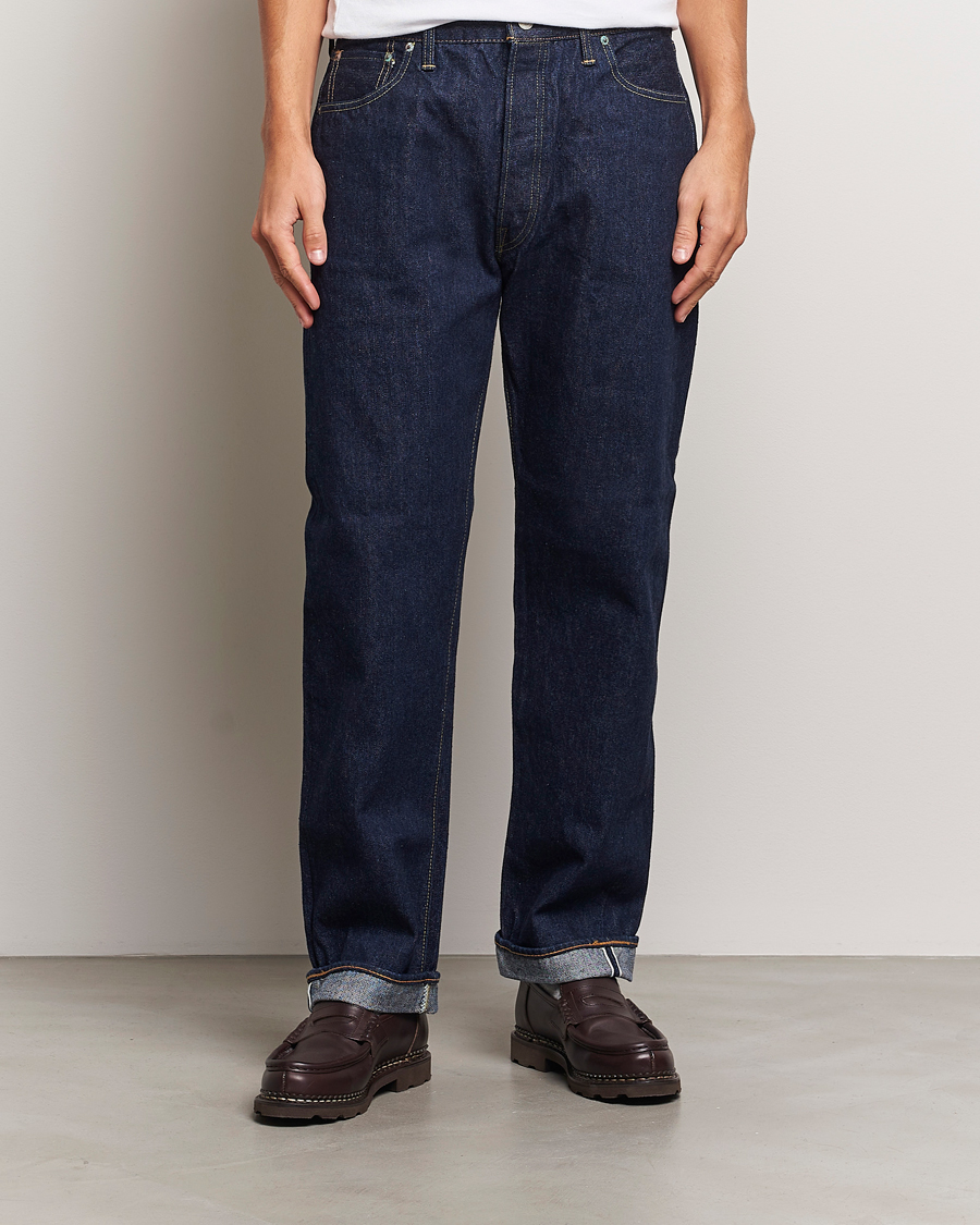 Herre |  | orSlow | Straight Fit 105 Selvedge Jeans One Wash