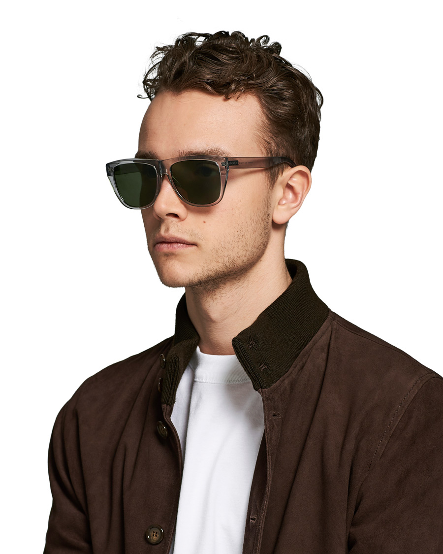 Herre | Gucci GG0926S Sunglasses Grey/Green | Gucci | GG0926S Sunglasses Grey/Green