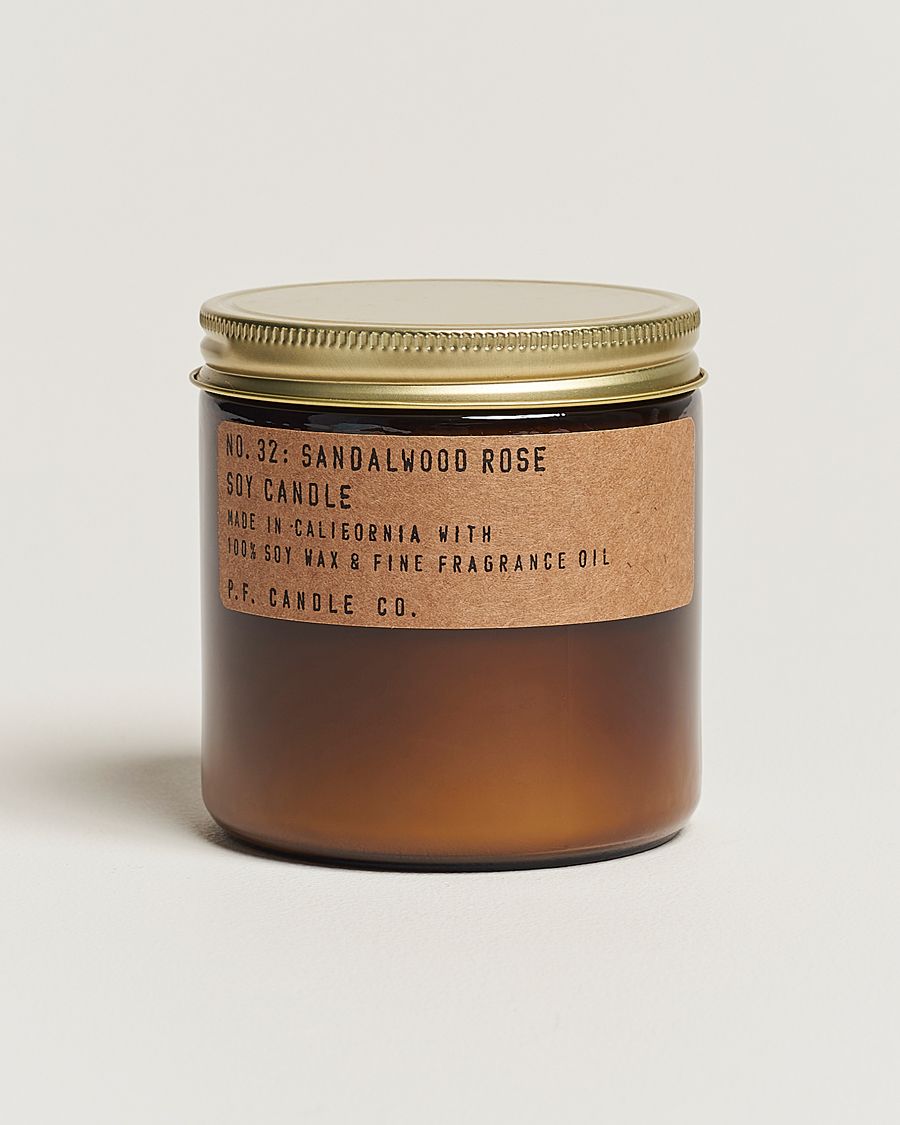 Herre | Duftlys | P.F. Candle Co. | Soy Candle No. 32 Sandalwood Rose 354g