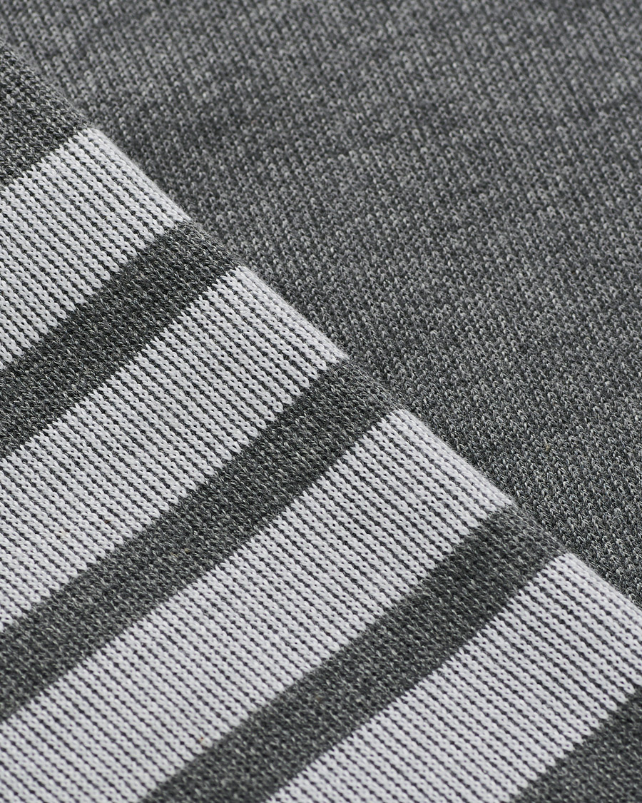 Herre | Trøjer | Thom Browne | Funnel Neck Half Zip Sweater Medium Grey